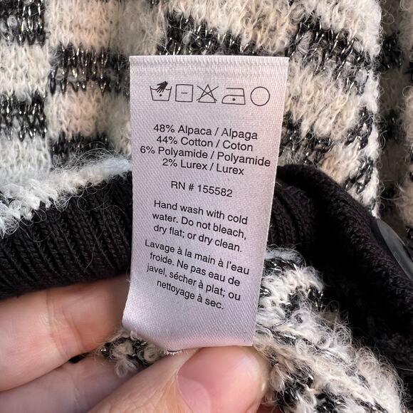 Corridor Optic Alpaca Cardigan Size L - Picture 8 of 8